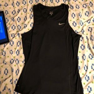 Nike dri fit tank top size large
